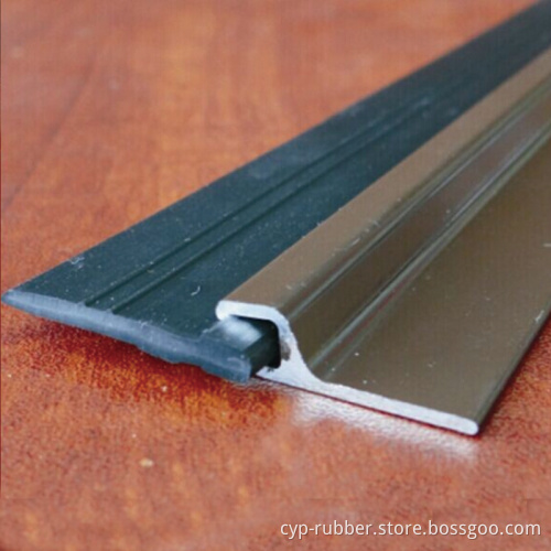 Aluminium Soundproof Weatherstrips for Heavy Duty Doors